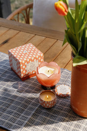Cactus Flower Tulip Glass Candle 155g