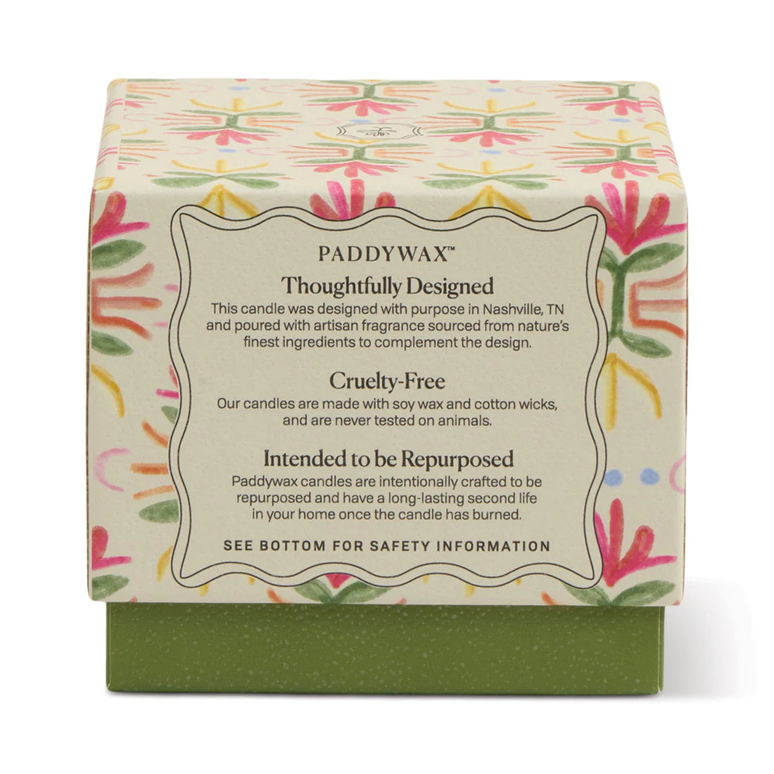 Bronzed Gardenia Tulip Glass Candle 155g
