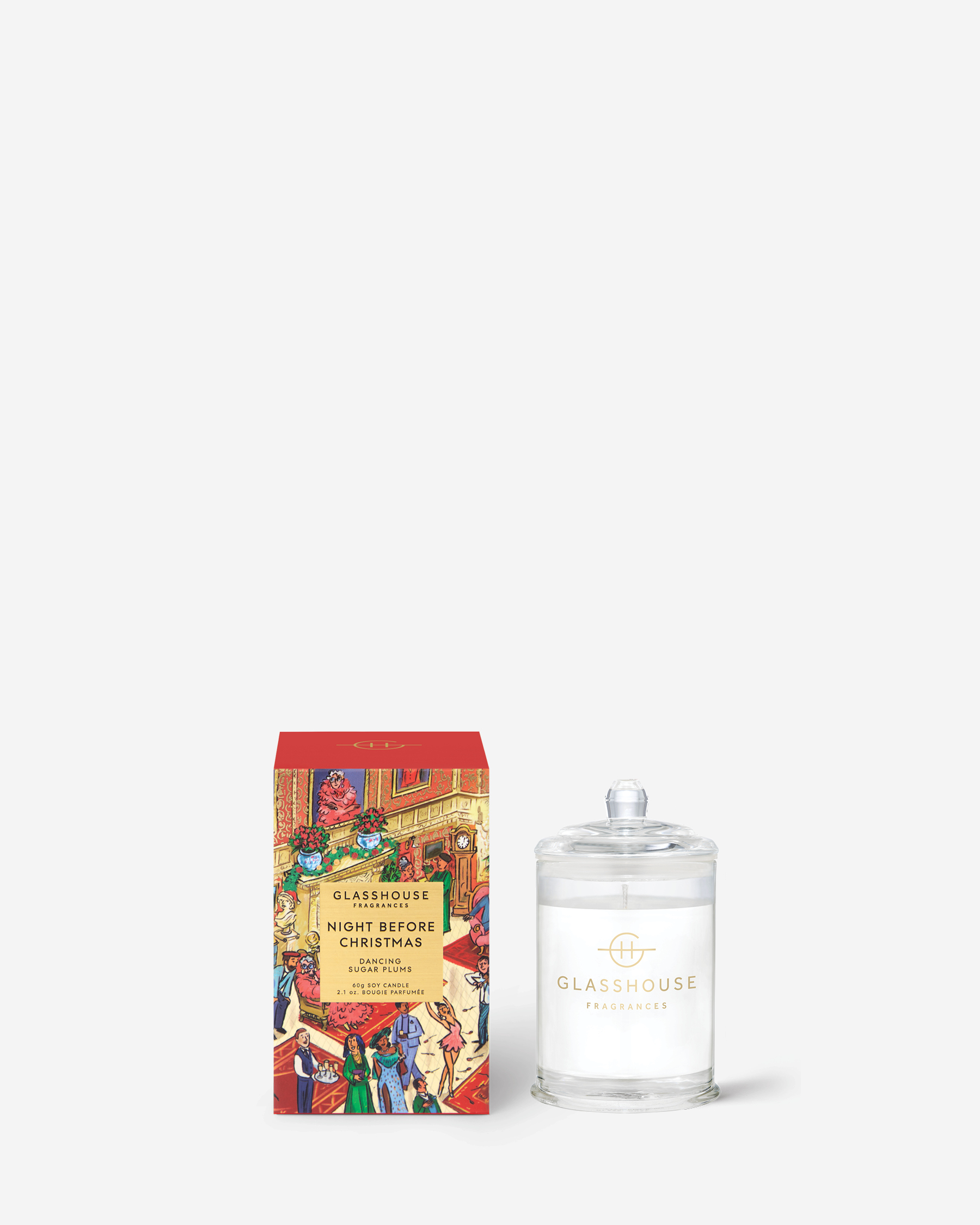 NIGHT BEFORE CHRISTMAS | Dancing Sugar Plums | 60g Candle