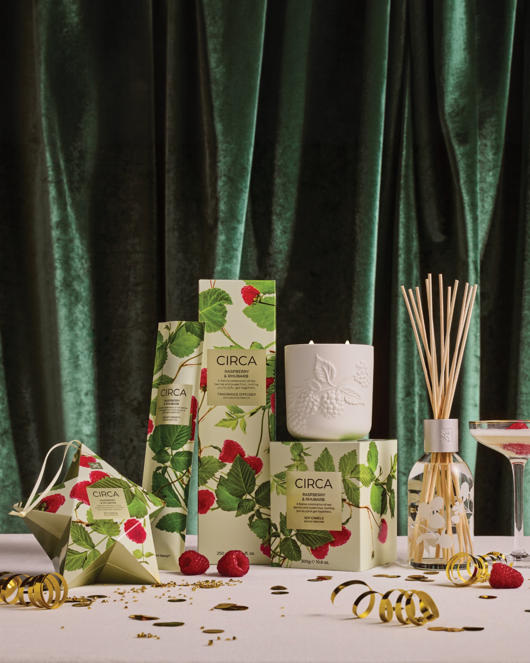RASPBERRY & RHUBARB | 250mL Fragrance Diffuser
