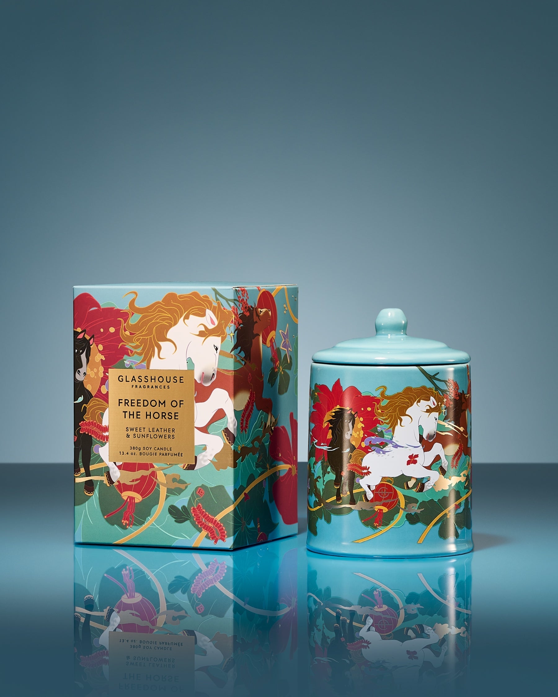 Freedom Of The Horse 380g Soy Candle