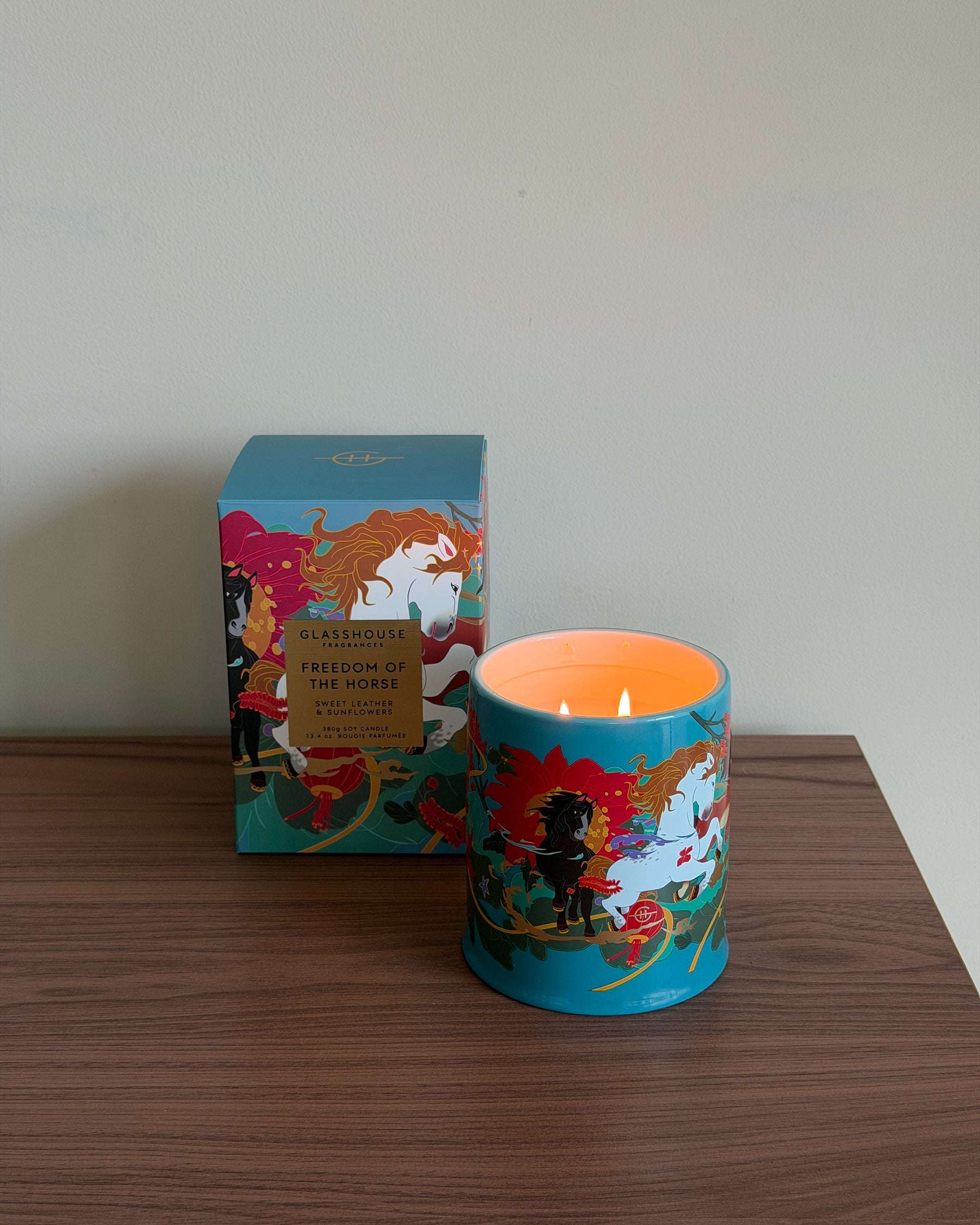 Freedom Of The Horse 380g Soy Candle