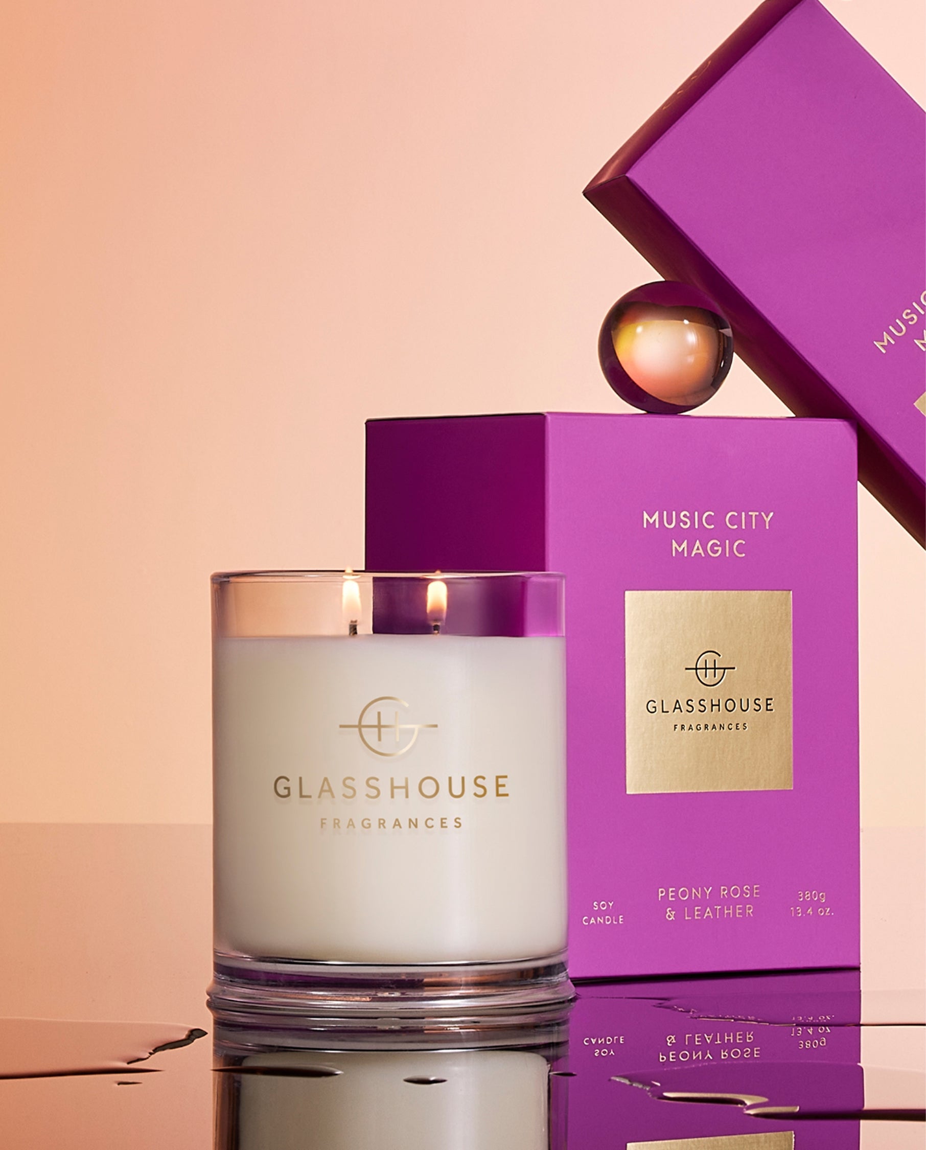 Music City Magic 380g Soy Candle