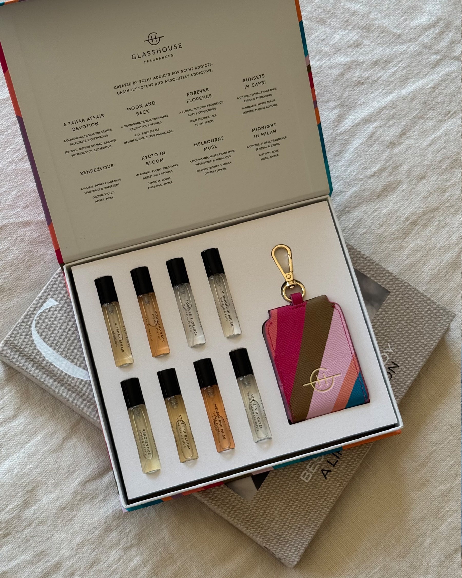Glasshouse Fragrance Library & Keyring Set