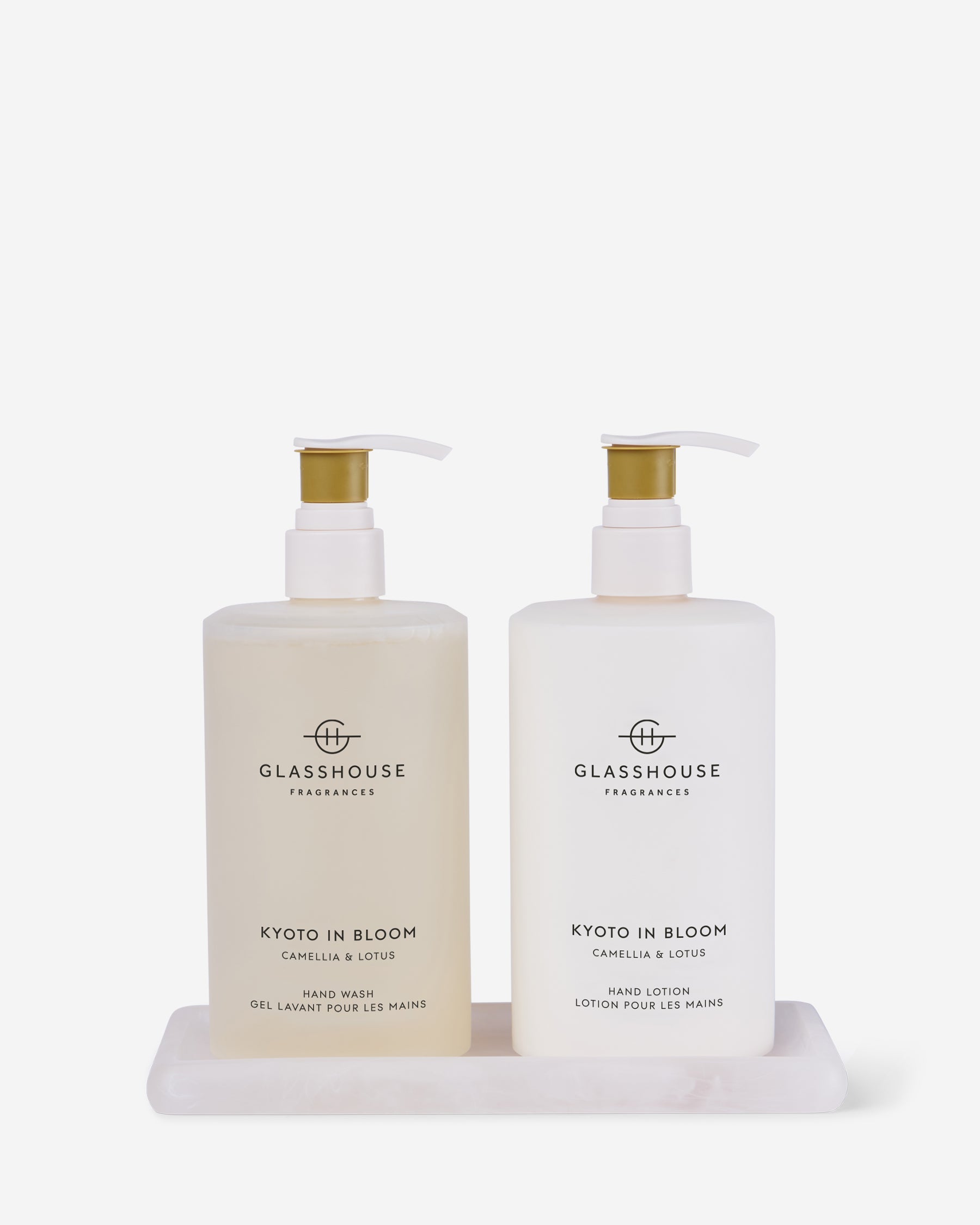 Kyoto In Bloom Hand Wash, Hand Lotion & Tray Set