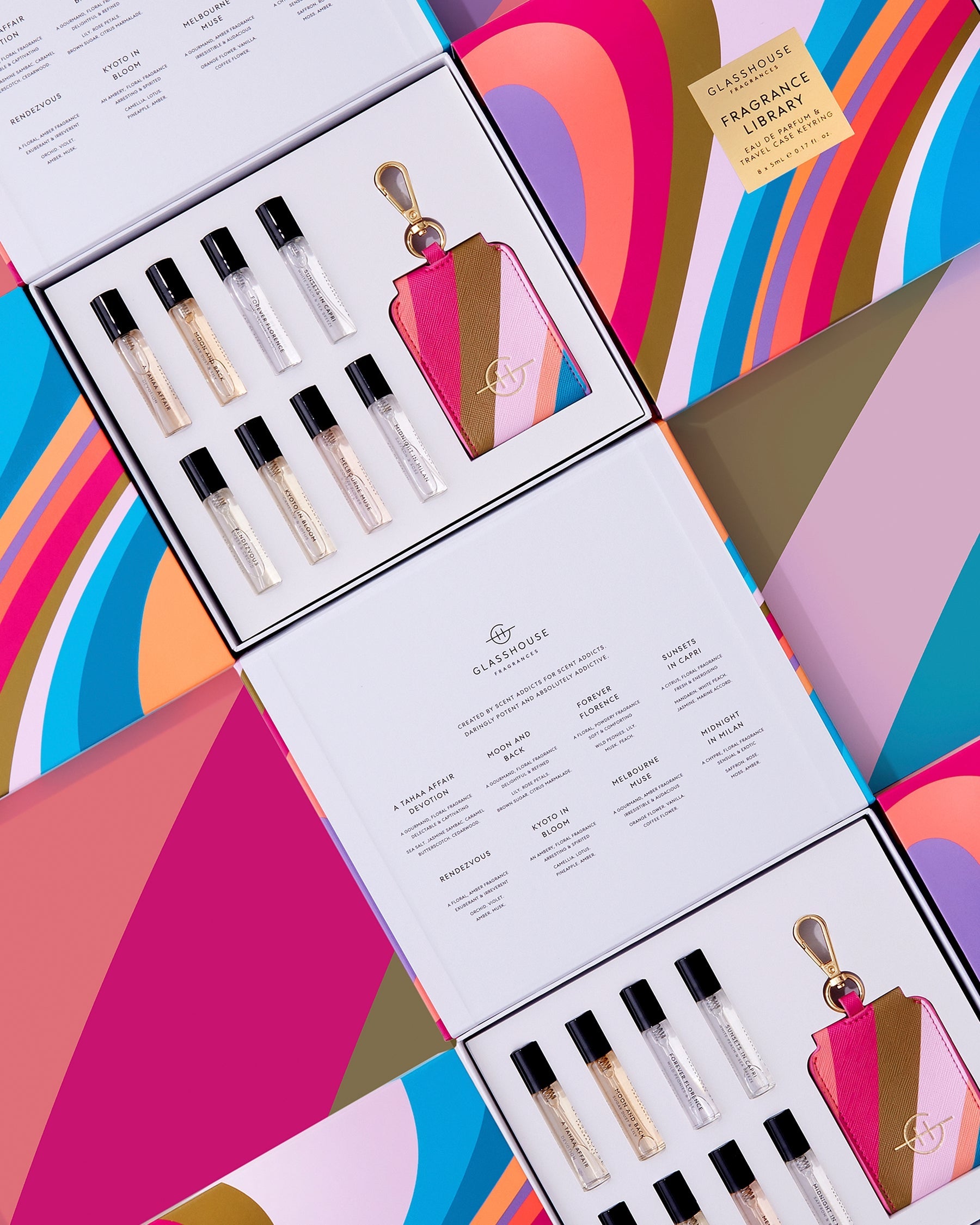 Glasshouse Fragrance Library & Keyring Set