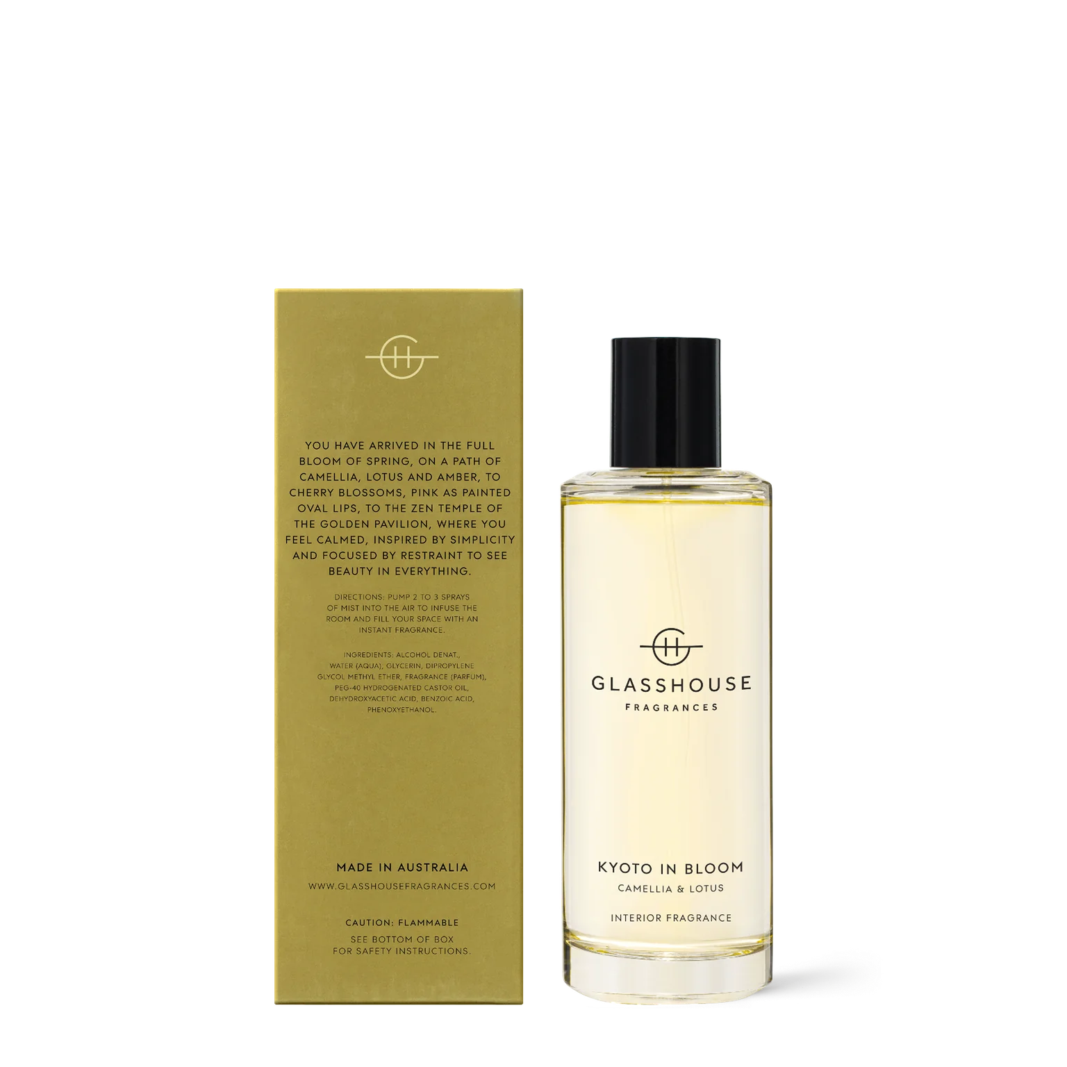 Kyoto In Bloom | Camellia & Lotus | 150mL Interior Fragrance