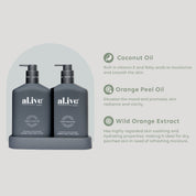 COCONUT & WILD ORANGE | Wash & Lotion Duo