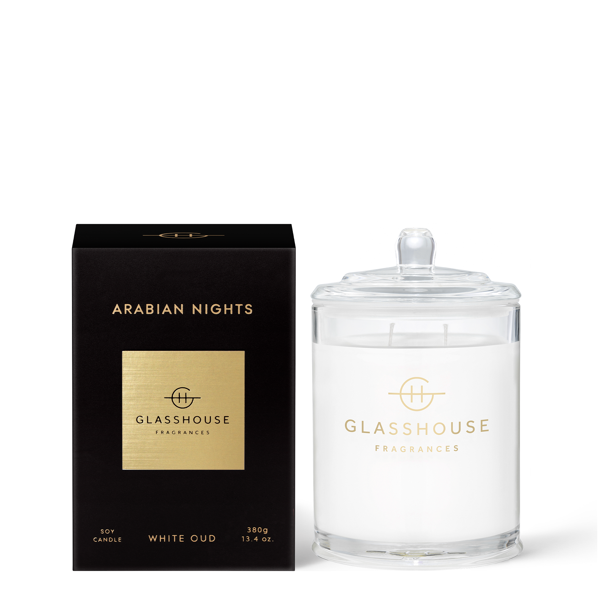 ARABIAN NIGHTS | White Oud | 380g Soy Candle