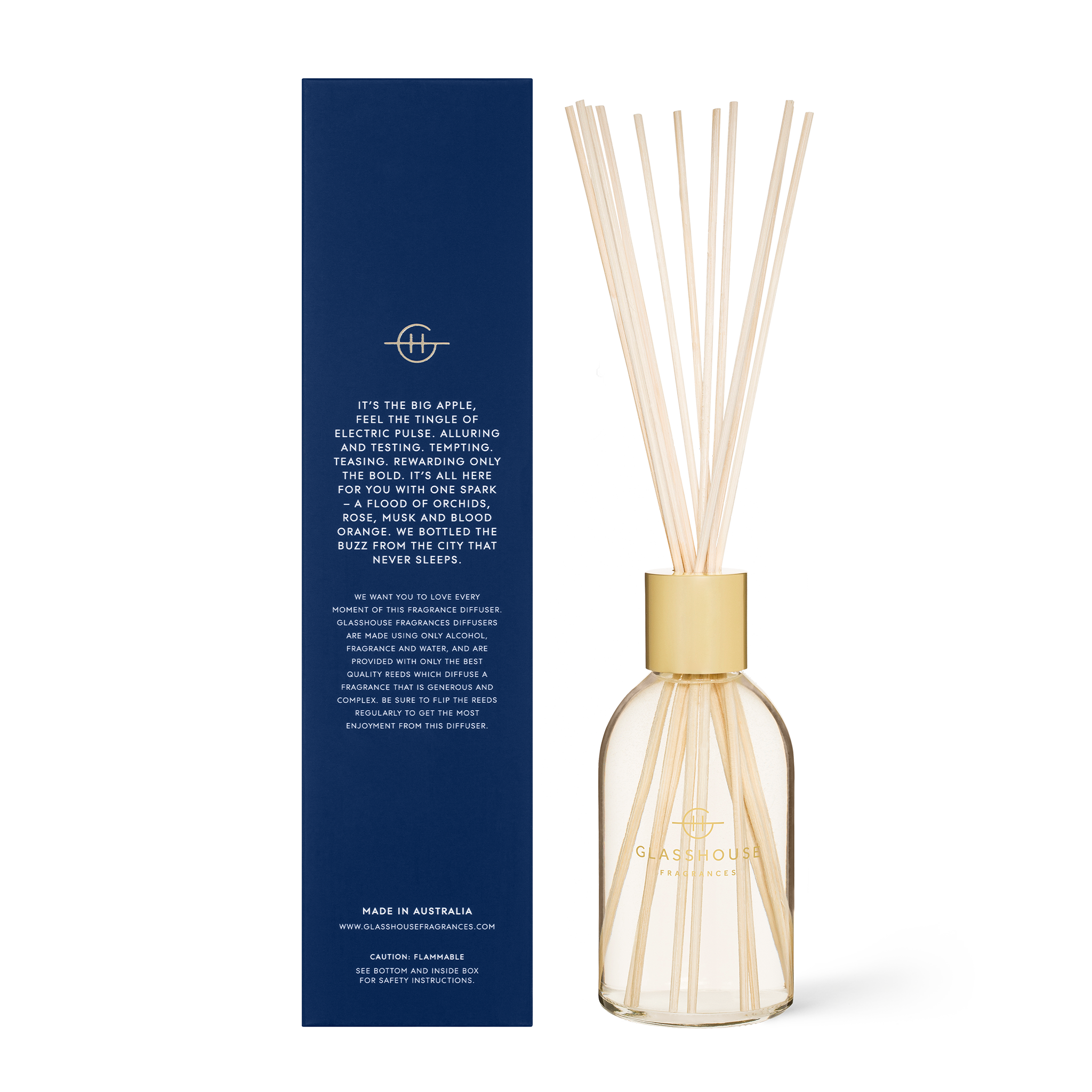 I'LL TAKE MANHATTAN | Orchids & Blood Orange | 250ml Fragrance Diffuser