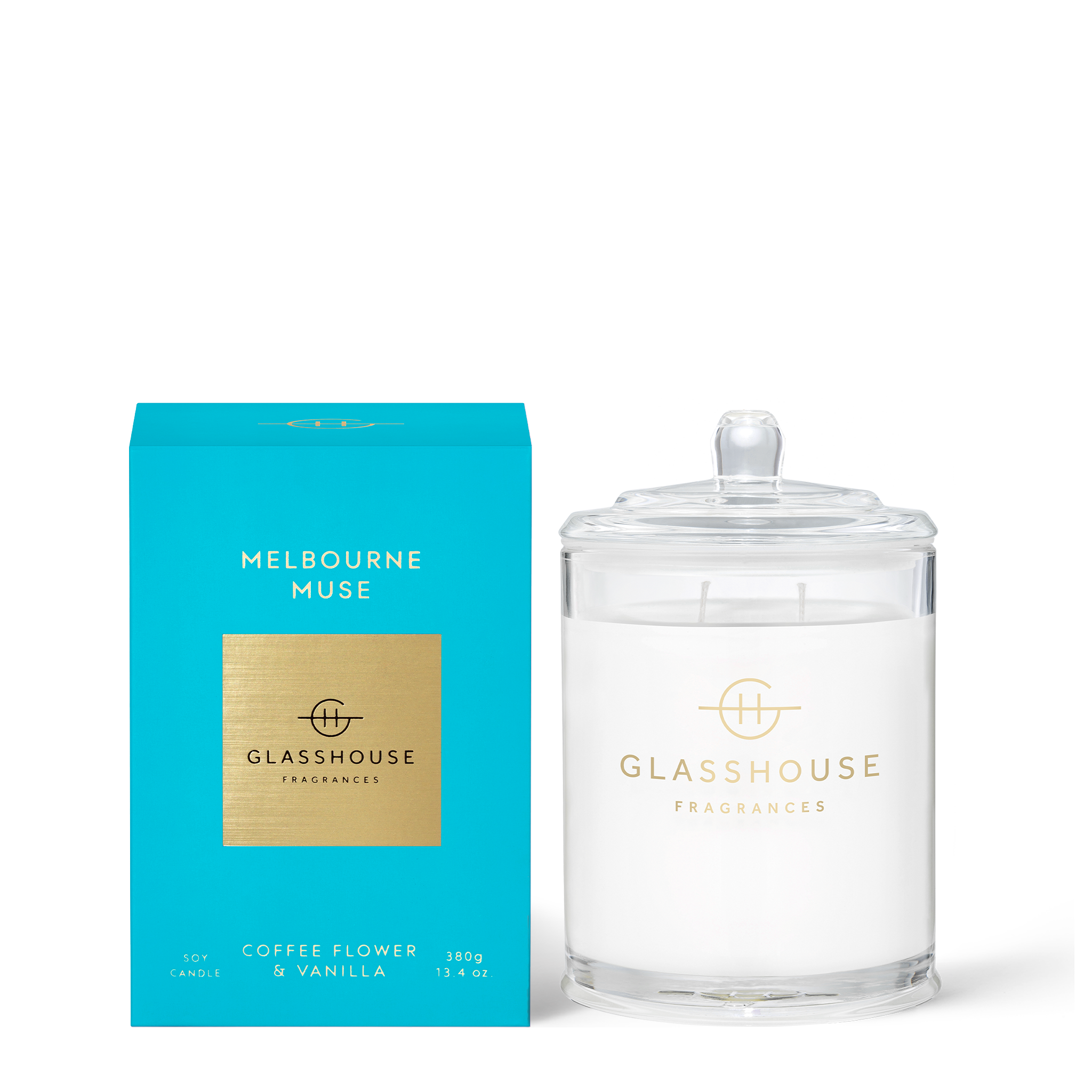 MELBOURNE MUSE | Coffee Flower & Vanilla | 380g Soy Candle